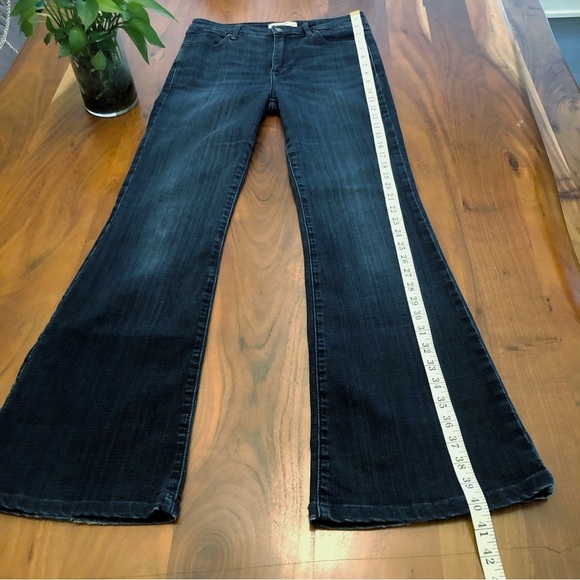 Abercrombie&Fitch Y2K Boot Cut Fit Flared Medium to High Rise Funky Denim Jeans - Picture 10 of 16